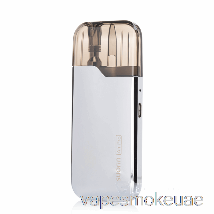 Vape Uae Suorin Air Pro 18w Pod System فضي لامع